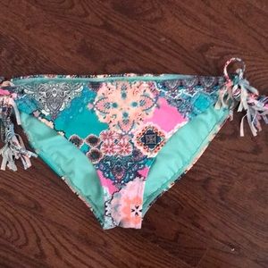 EUC ARIZONA JEANS TASSELS Swim bottoms